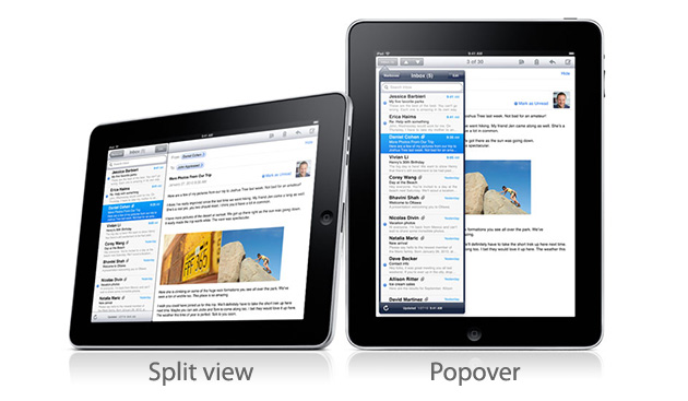iPad SplitView vs Popover