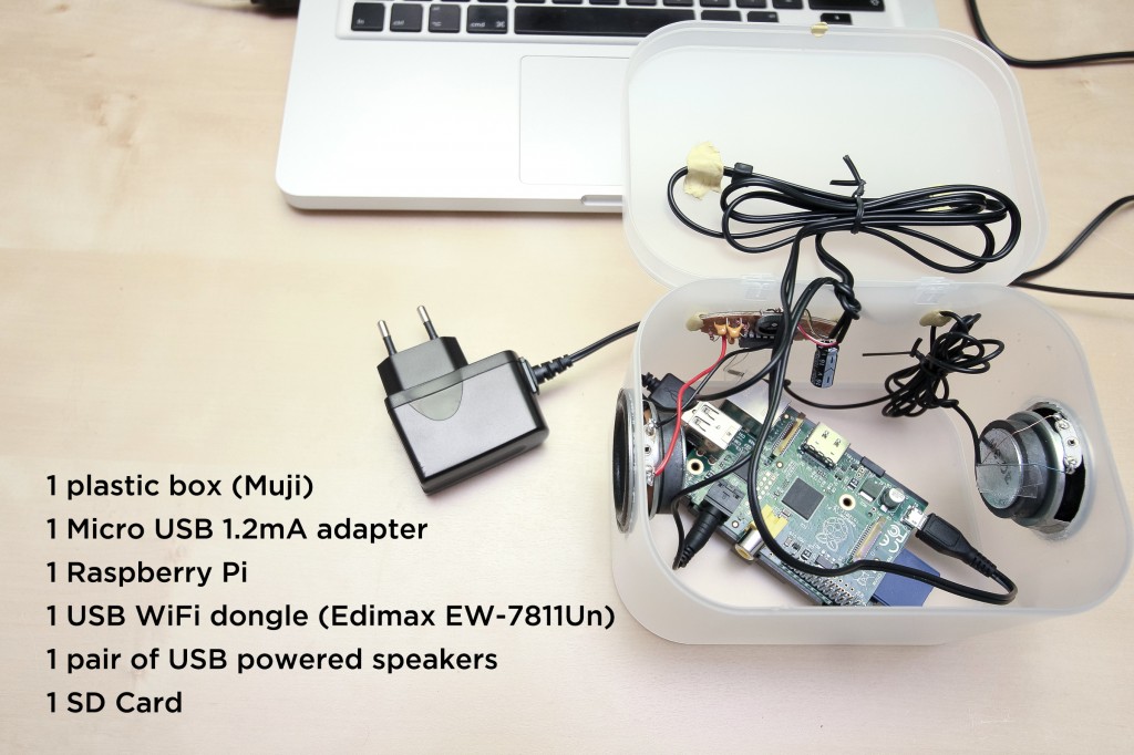 raspberry pi wifi speaker